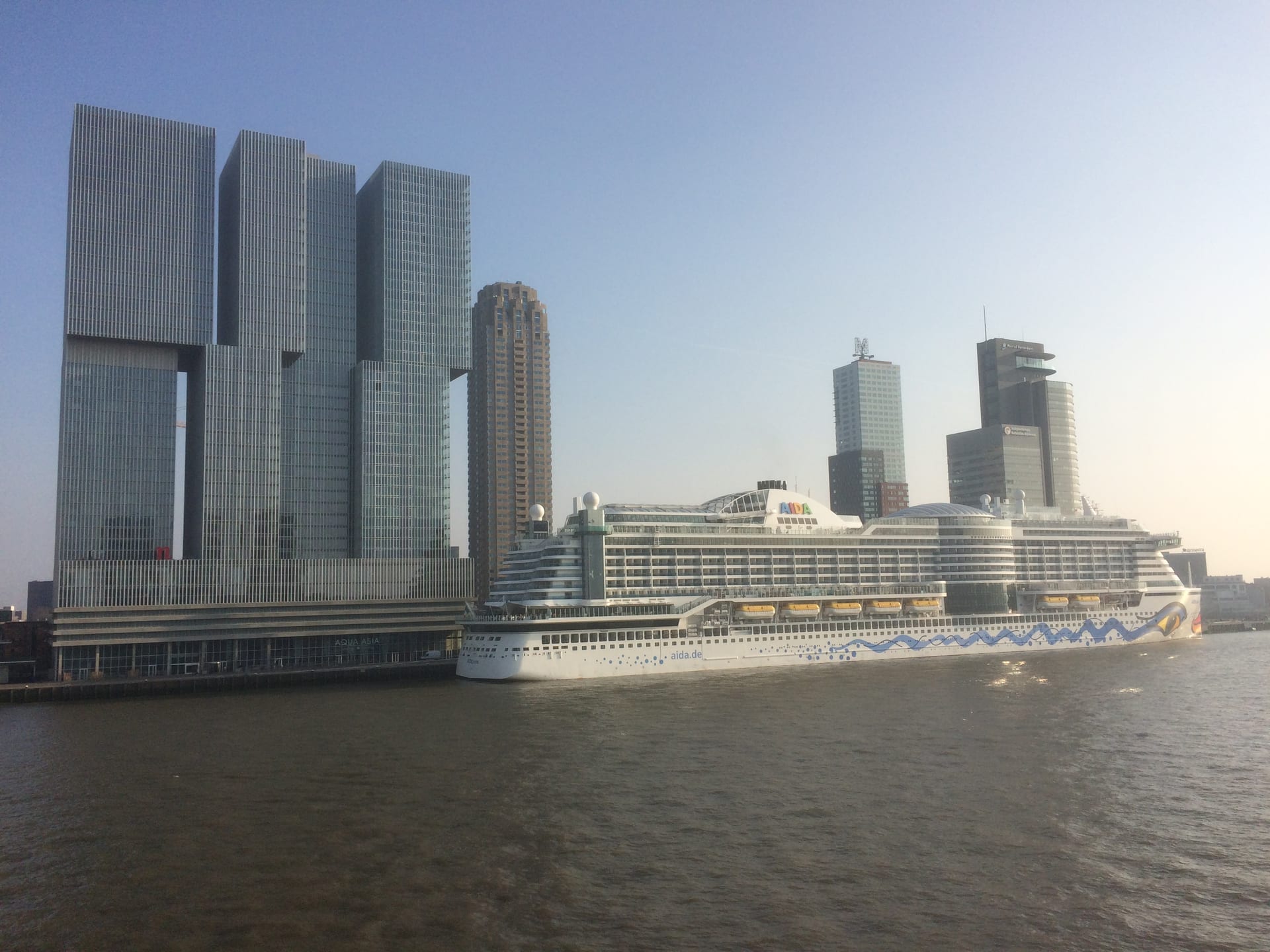 Modern Rotterdam architecture and skyline